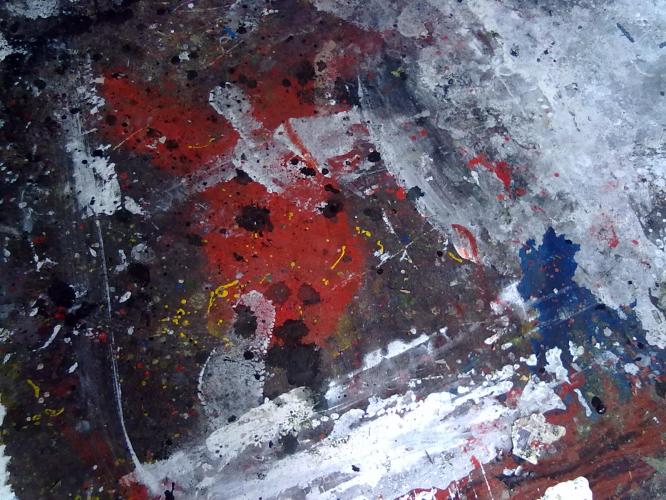 The studio floor 